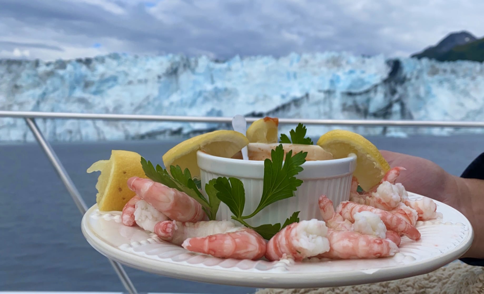 Shrimp And Glacier Shrimp And Glacier